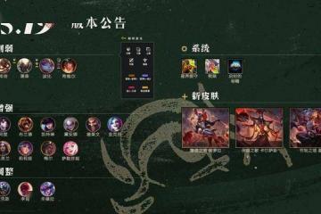 LOL25.19装备调整(zhěng)一览