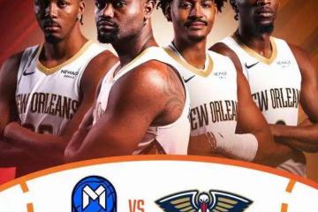 NBA季前赛：首秀(xiù)三分球6中1！NBA冠军后卫联手锡安