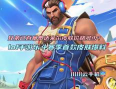 兄弟已百暴泰达米尔皮肤价格多少？lol手游乐斗赛季首款皮肤爆料