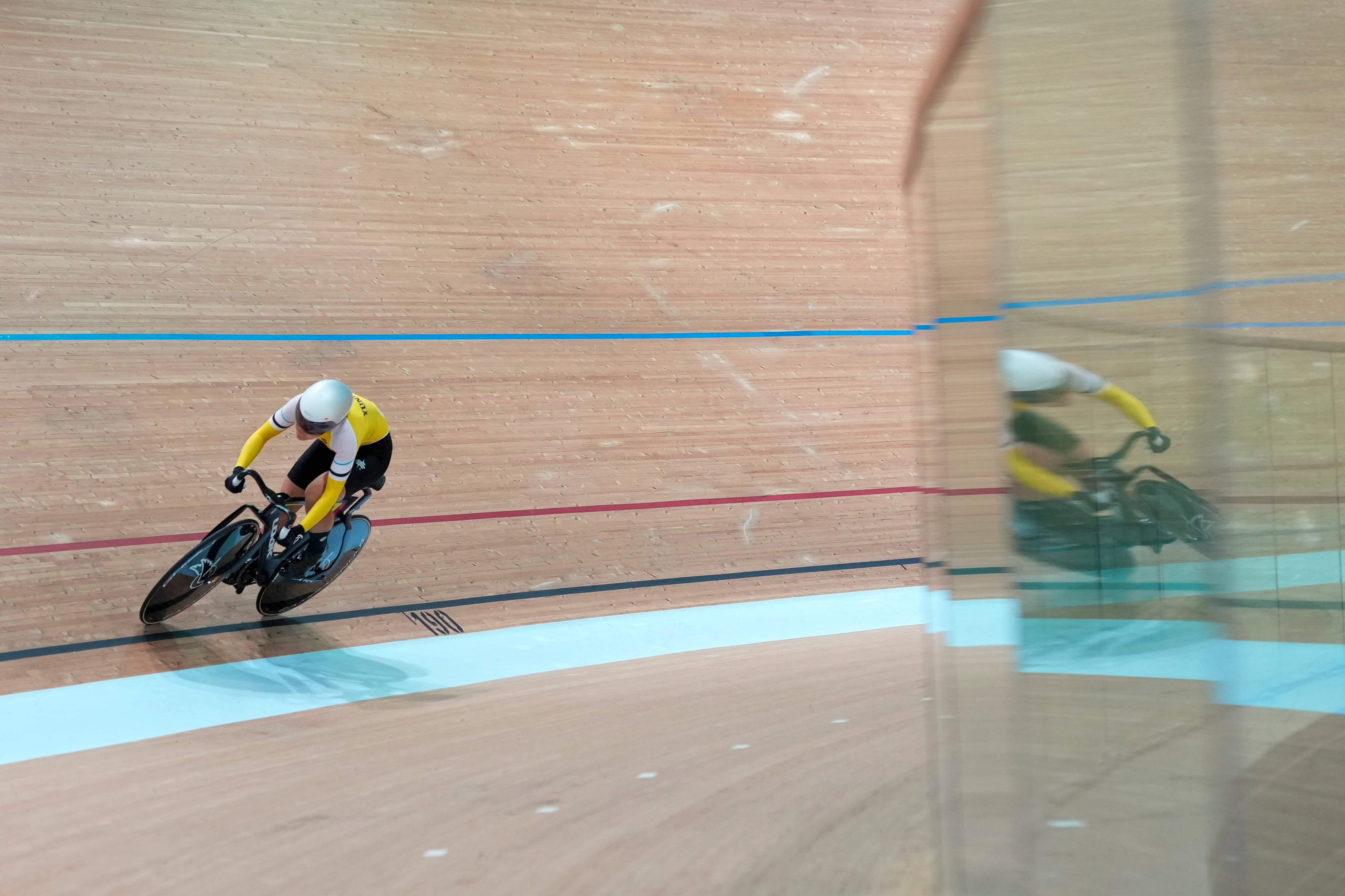 全运会丨场地自行车——女子250米计时赛资格赛赛况